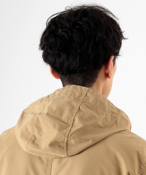 make a ray!（メイク ア レイ！）の「3WAYステンカラーコート/フードジャケット/キルティングライナー付き（ステンカラーコート・メンズ・ベージュ/ブラック/オリーブ・L/XL/M）」の10枚目の写真