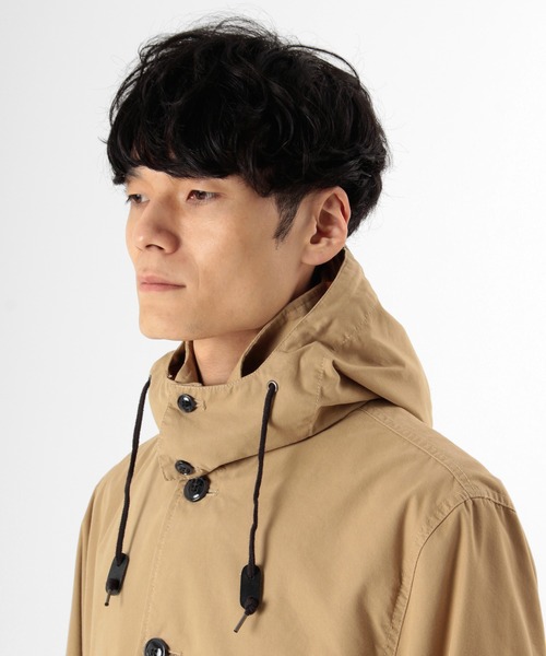 make a ray!（メイク ア レイ！）の「3WAYステンカラーコート/フードジャケット/キルティングライナー付き（ステンカラーコート・メンズ・ベージュ/ブラック/オリーブ・L/XL/M）」の9枚目の写真