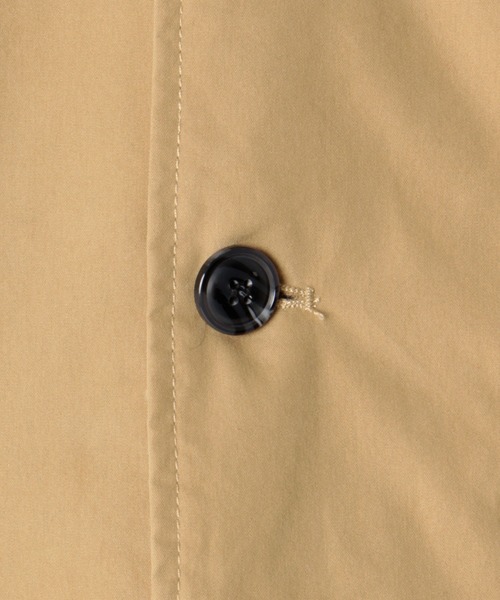 make a ray!（メイク ア レイ！）の「3WAYステンカラーコート/フードジャケット/キルティングライナー付き（ステンカラーコート・メンズ・ベージュ/ブラック/オリーブ・L/XL/M）」の14枚目の写真
