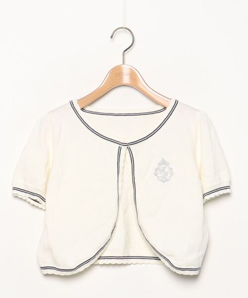 セール ブランド古着 刺繍ニットカーディガン カーディガン ボレロ Honey Bunch ハニーバンチ のファッション通販 Zozoused