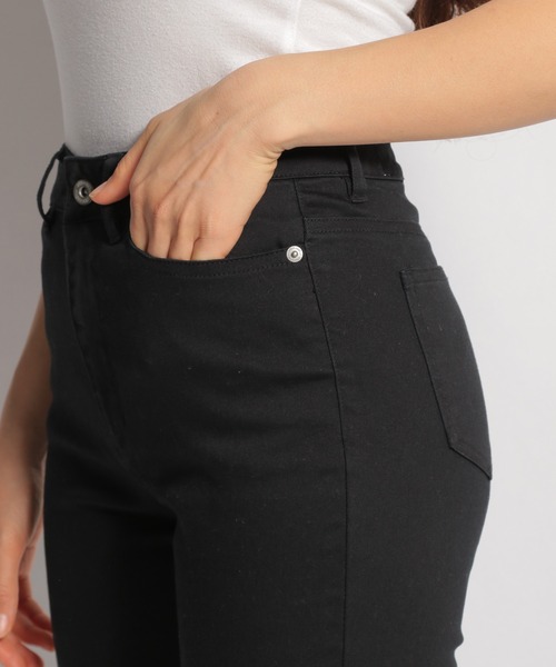 niko and...（ニコアンド）の「抗菌防臭ツイルストレッチスリムパンツ（その他パンツ・レディース・ブラック/グレー/モカ・SMALL/MEDIUM/LARGE）」の8枚目の写真