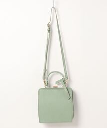 【mica della valle /ミカデラヴァッレ】 スクエアミニバッグ