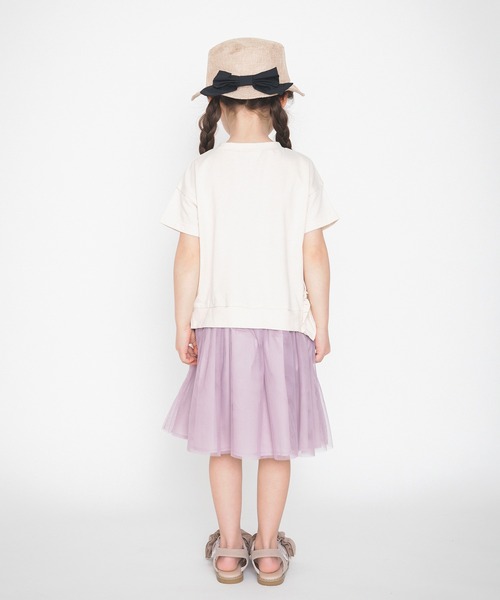 BRANSHES（ブランシェス）の「バックリボンハット（ハット・キッズ・ブラウン/ベージュ・54cm/56cm/50cm/52cm）」の13枚目の写真