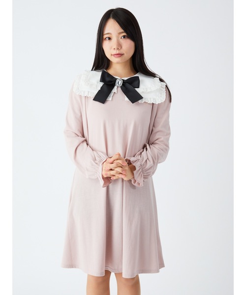 ダブルカラーカットワンピース ワンピース Ank Rouge アンクルージュ のファッション通販 Zozotown
