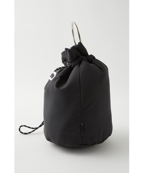 MOUSSY（マウジー）の「BUCKET RING BAG（ショルダーバッグ・レディース・ブラック/グリーン・FREE）」の9枚目の写真