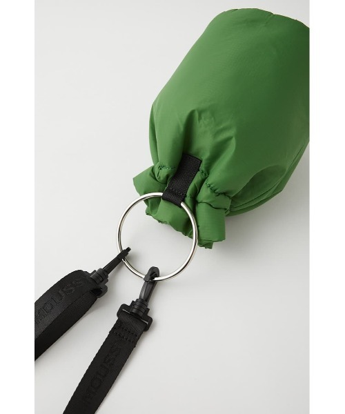 MOUSSY（マウジー）の「BUCKET RING BAG（ショルダーバッグ・レディース・ブラック/グリーン・FREE）」の20枚目の写真