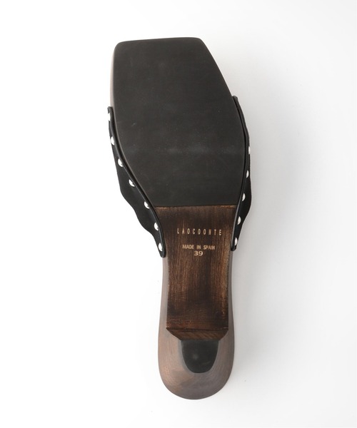 VERMEIL par iena(ヴェルメイユパーイエナ)の「【LAOCOONTE/ラオコンテ】Patry サンダル(サンダル・レディース・ブラック・38/39/36/37)」の5枚目の写真