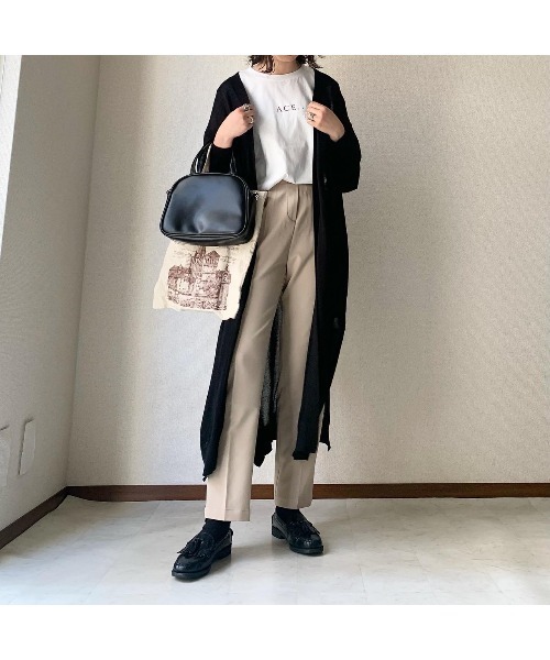 DEVICE（デバイス）の「【インフルエンサーAyumi × DEVICE コラボ】Rename フェイクレザー スクエアミニボストンバッグ（ボストンバッグ・レディース・ブラック・FREE）」の3枚目の写真