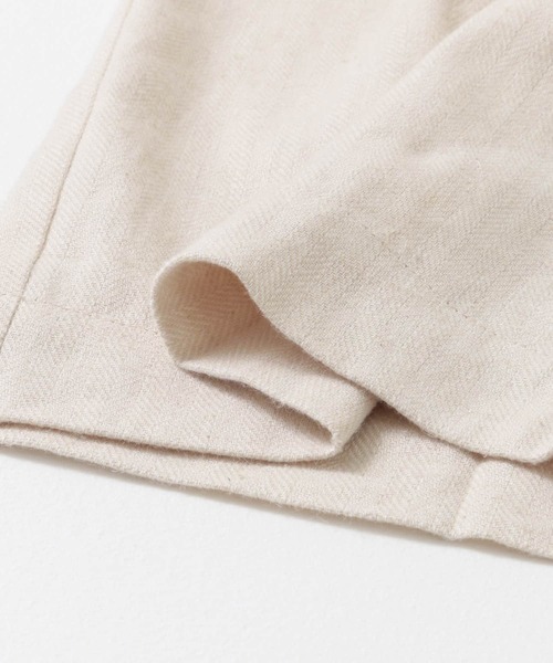 URBAN RESEARCH Sonny Label(アーバンリサーチサニーレーベル)の「『セットアップ対応』 リネンセミワイドパンツ(その他パンツ・レディース・アイボリー/ブラウン・38/36)」の8枚目の写真