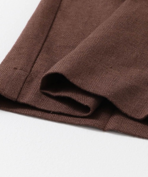 URBAN RESEARCH Sonny Label(アーバンリサーチサニーレーベル)の「『セットアップ対応』 リネンセミワイドパンツ(その他パンツ・レディース・アイボリー/ブラウン・38/36)」の19枚目の写真