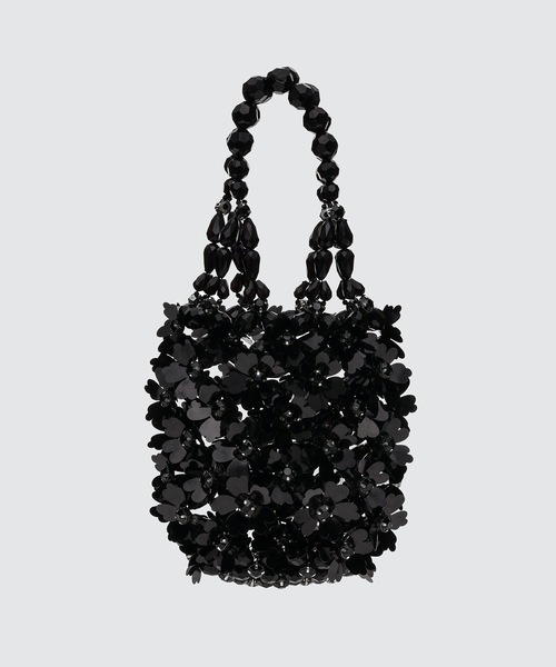 Simone Rocha（シモーネロシャ）の「HANDHELD BEADED BINDLE BAG（ハンドバッグ・レディース・その他・ONESIZE）」の2枚目の写真