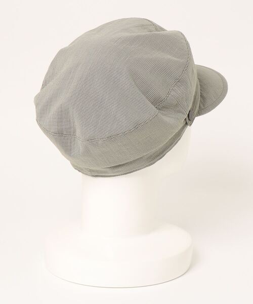 Mila Owen（ミラオーウェン）の「サイドメタルベルトキャスケット（キャスケット・レディース・ブラック/ベージュ系その他・FREE）」の3枚目の写真