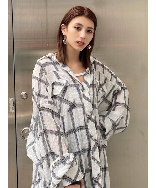 EMODA(エモダ)の「ボーイズエアリーシャツ(シャツ/ブラウス・レディース・その他・FREE)」の6枚目の写真