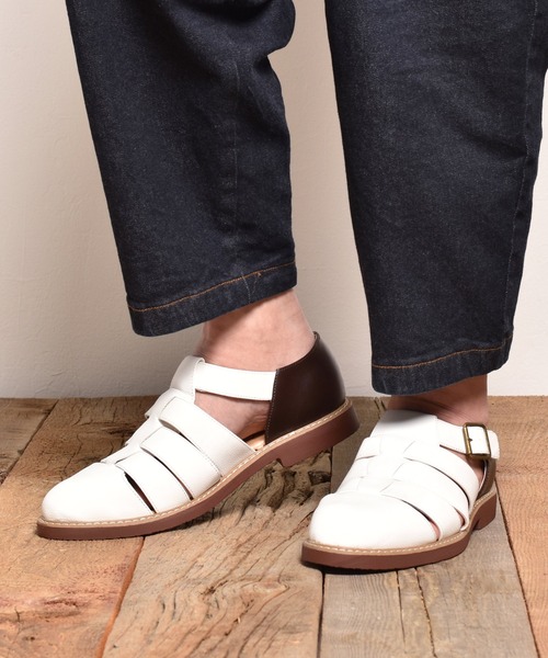 SVEC(シュベック)の「コンビネーション グルカサンダル(サンダル・メンズ・ブラック/ブラウン系その他/ホワイト系その他・41/43/45/40/44/42/39)」の12枚目の写真