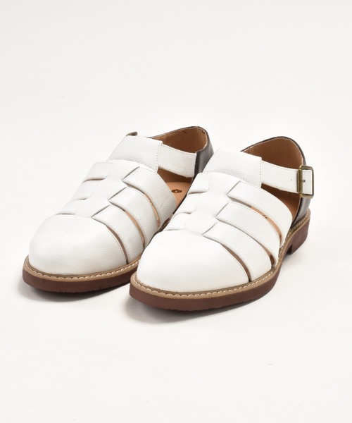 SVEC(シュベック)の「コンビネーション グルカサンダル(サンダル・メンズ・ブラック/ブラウン系その他/ホワイト系その他・41/43/45/40/44/42/39)」の11枚目の写真