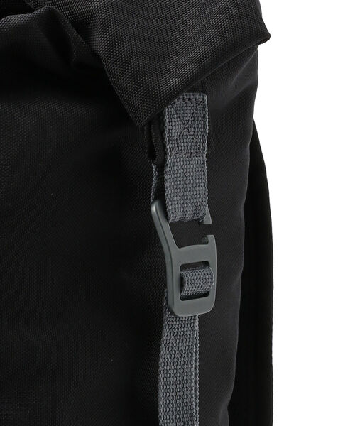 POLeR OUTDOOR STUFF（ポーラーアウトドアスタッフ）の「POLeR OUTDOOR STUFF/ポーラーアウトドアスタッフ　ELEVATED ROLLTOP（バックパック/リュック・メンズ・ブラック・FREE）」の8枚目の写真
