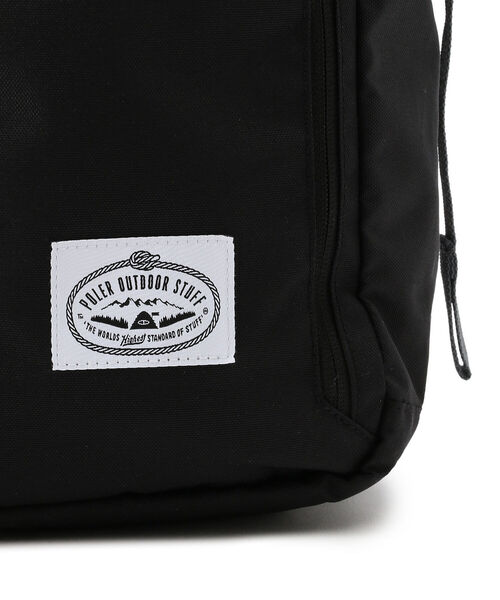 POLeR OUTDOOR STUFF（ポーラーアウトドアスタッフ）の「POLeR OUTDOOR STUFF/ポーラーアウトドアスタッフ　ELEVATED ROLLTOP（バックパック/リュック・メンズ・ブラック・FREE）」の10枚目の写真
