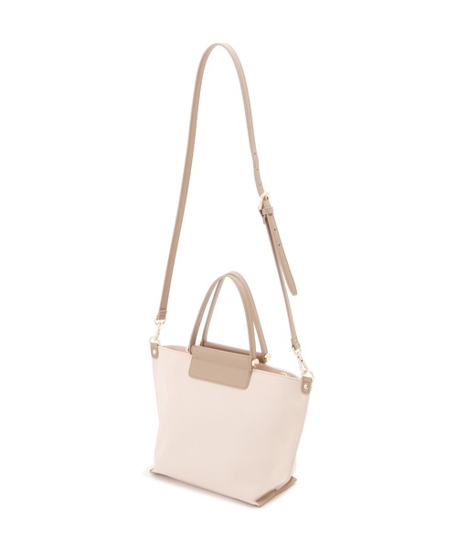 JILL STUART（ジルスチュアート）の「◆【WEB限定】ナイロンコンビトートバッグ S（トートバッグ・レディース・ブラック/ベージュ・ﾌﾘ-）」の3枚目の写真