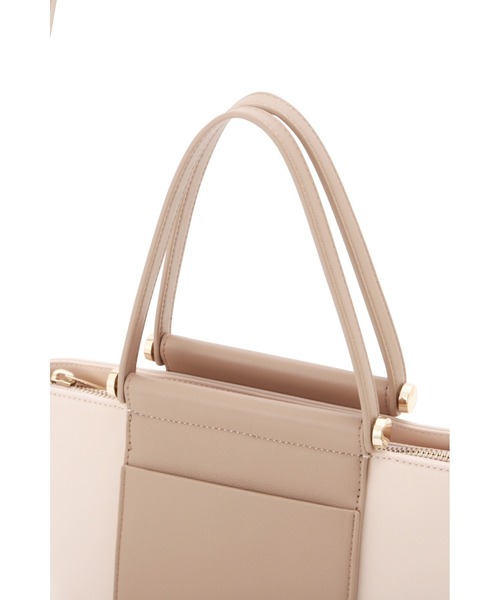 JILL STUART（ジルスチュアート）の「◆【WEB限定】ナイロンコンビトートバッグ S（トートバッグ・レディース・ブラック/ベージュ・ﾌﾘ-）」の6枚目の写真