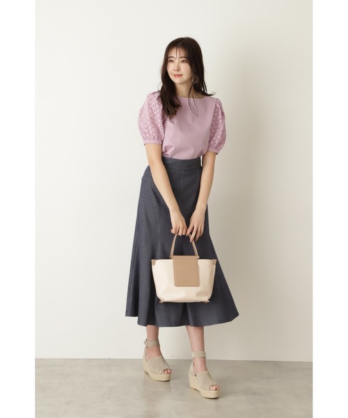 JILL STUART（ジルスチュアート）の「◆【WEB限定】ナイロンコンビトートバッグ S（トートバッグ・レディース・ブラック/ベージュ・ﾌﾘ-）」の9枚目の写真