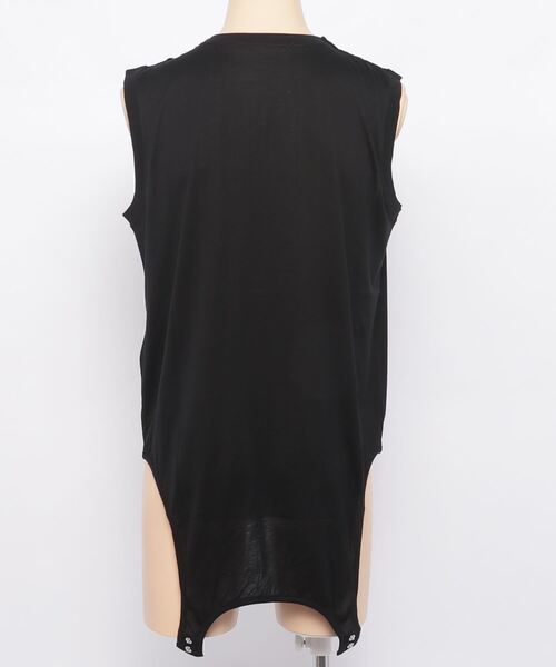 極美品 24SS ジョン ローレンス サリバン タンクトップ ジップ　ブラック 極美品 24SS ジョン ローレンス サリバン タンクトップ ジップ