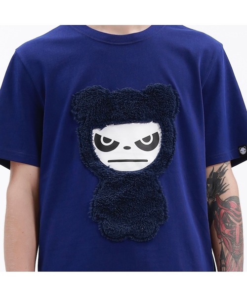 HIPANDA ハイパンダ メンズ スノーパンダプリント 半袖Tシャツ（Tシャツ/カットソー）｜HIPANDA（ハイパンダ）