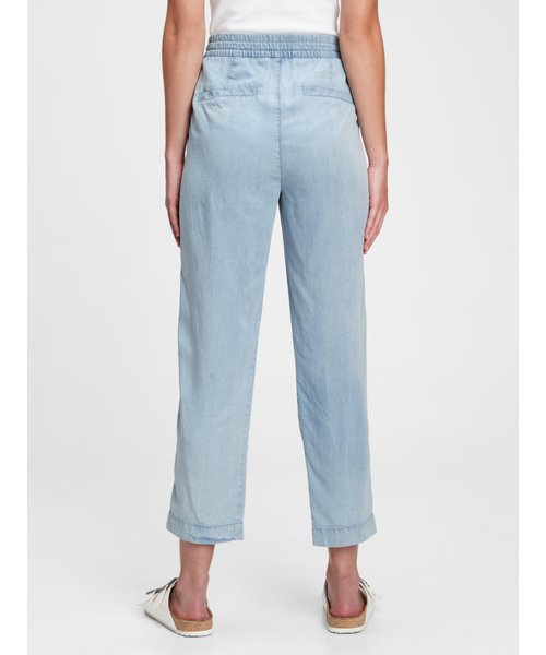 GAP（ギャップ）の「イージー ストレート プルオン パンツ（その他パンツ・レディース・ライトインディゴブルー・S/M/L/XL/XS/XXS）」の3枚目の写真