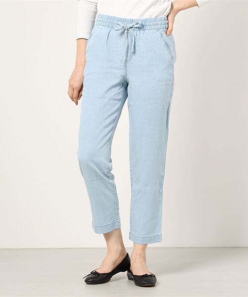GAP（ギャップ）の「イージー ストレート プルオン パンツ（その他パンツ・レディース・ライトインディゴブルー・S/M/L/XL/XS/XXS）」の5枚目の写真