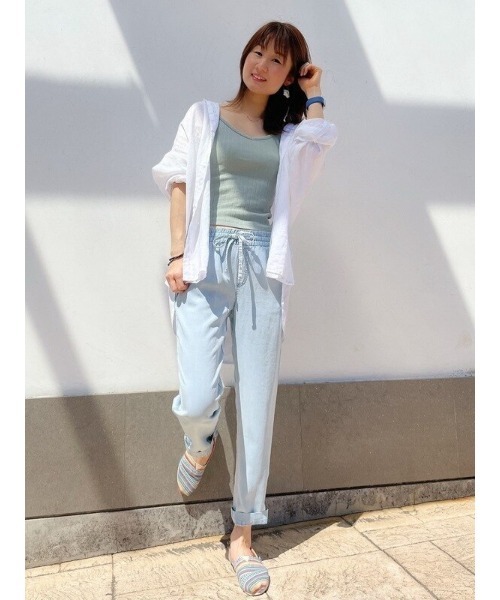 GAP（ギャップ）の「イージー ストレート プルオン パンツ（その他パンツ・レディース・ライトインディゴブルー・S/M/L/XL/XS/XXS）」の10枚目の写真