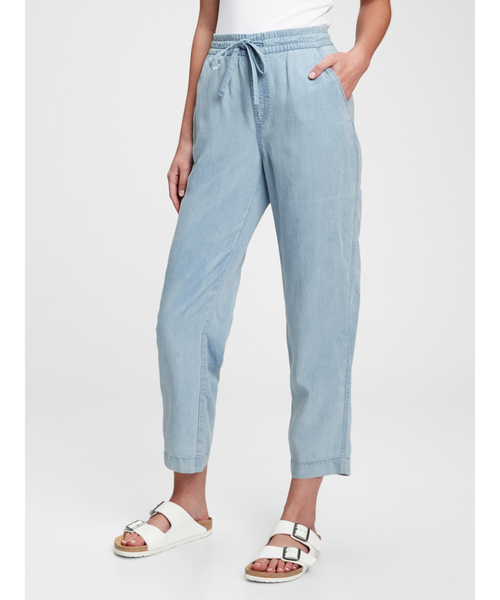 GAP（ギャップ）の「イージー ストレート プルオン パンツ（その他パンツ・レディース・ライトインディゴブルー・S/M/L/XL/XS/XXS）」の11枚目の写真
