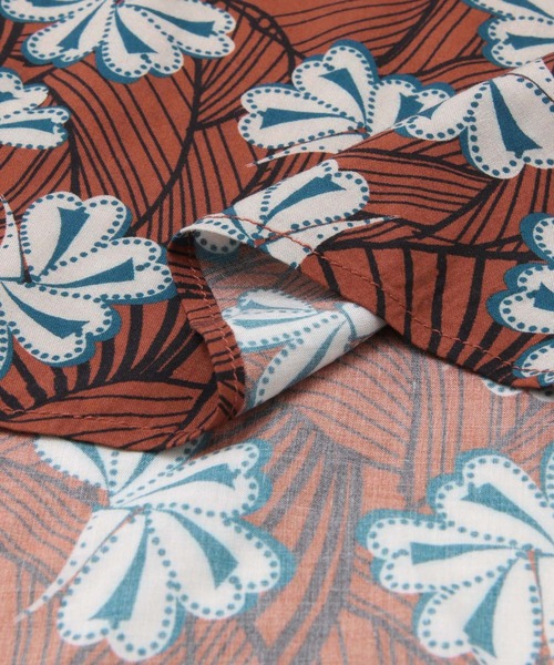 KBF(ケイビーエフ)の「DEVEAUXスタンドネックノースリーブ(シャツ/ブラウス・レディース・ブラウン/カーキ・ONE)」の12枚目の写真