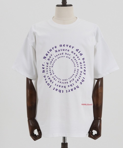 MARBLES（マーブルズ）の「mt7331-HQ TEE (Nature Never) Tシャツ（Tシャツ/カットソー・メンズ・ブラック/ホワイト・L/XL/S/M）」の10枚目の写真