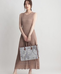 Andemiu | アミジキリカエニットノースリーブワンピース948815(ワンピース)