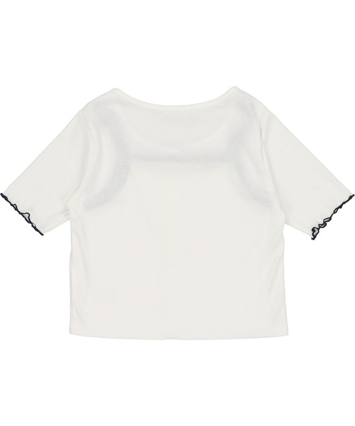 SPINNS(スピンズ)の「【セットアイテム】キャミソール+5分袖メロウカーディガン(その他トップス・レディース・ブラック/ホワイト/ブルー/イエロー・ONESIZE)」の13枚目の写真