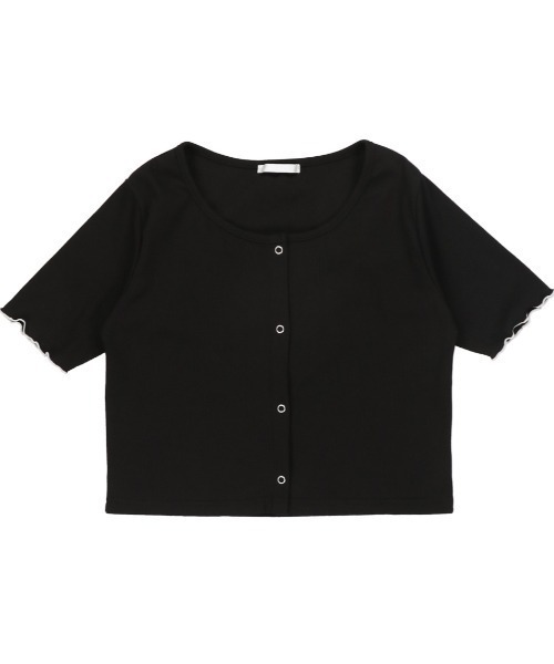 SPINNS(スピンズ)の「【セットアイテム】キャミソール+5分袖メロウカーディガン(その他トップス・レディース・ブラック/ホワイト/ブルー/イエロー・ONESIZE)」の16枚目の写真