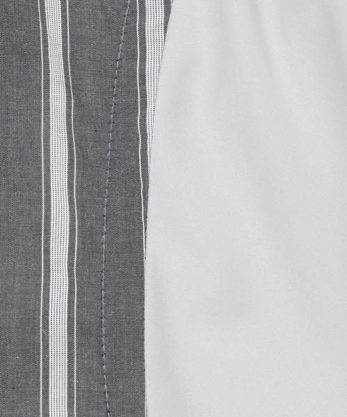 IKKA LOUNGE（イッカラウンジ）の「ストライプトリコットシャツ（シャツ/ブラウス・メンズ・グレー/ベージュ・S/M/L/XL）」の11枚目の写真