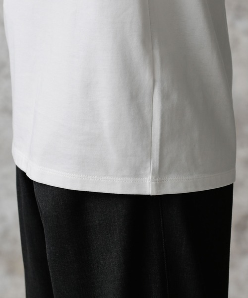 NANO universe（ナノユニバース）の「KENJI KUBO フォトTシャツ Robert（Tシャツ/カットソー・メンズ・ホワイト/ブラック・S/M/L）」の8枚目の写真