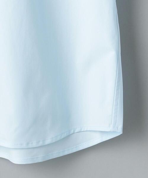 WORK TRIP OUTFITS GREEN LABEL RELAXING（ワークトリップアウトフィッツグリーンレーベル リラクシング）の「＜機能/イージーアイロン・吸水速乾・ストレッチ＞WTO ラッカン ユーティリティーボタンダウンシャツ（ビジネスシャツ・メンズ・ホワイト/ライトブルー・SMALL/X-LARGE/MEDIUM/LARGE）」の16枚目の写真