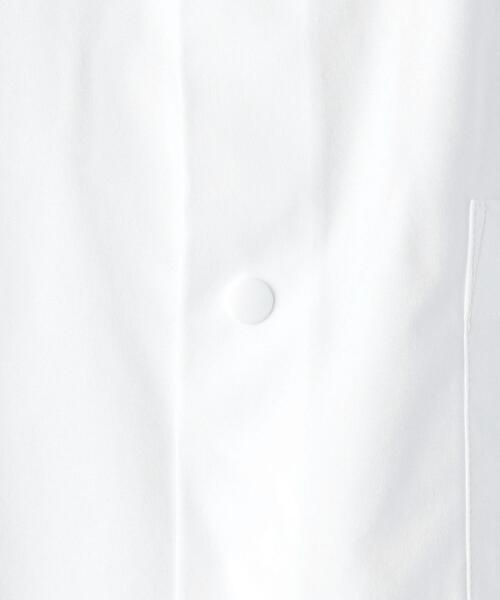 WORK TRIP OUTFITS GREEN LABEL RELAXING（ワークトリップアウトフィッツグリーンレーベル リラクシング）の「＜機能/イージーアイロン・吸水速乾・ストレッチ＞WTO ラッカン ユーティリティーボタンダウンシャツ（ビジネスシャツ・メンズ・ホワイト/ライトブルー・SMALL/X-LARGE/MEDIUM/LARGE）」の18枚目の写真