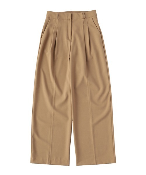 ACYM(アシーム)の「Relaxy color スラックス(スラックス・レディース・ベージュ/ピンク・FREE)」の3枚目の写真