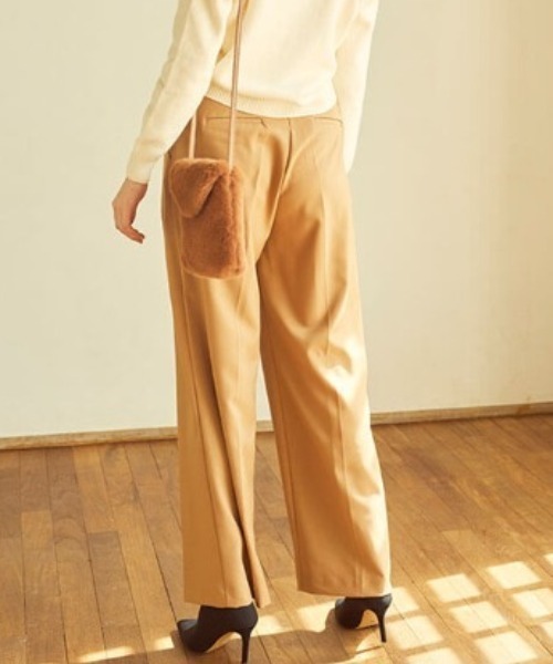 ACYM(アシーム)の「Relaxy color スラックス(スラックス・レディース・ベージュ/ピンク・FREE)」の20枚目の写真