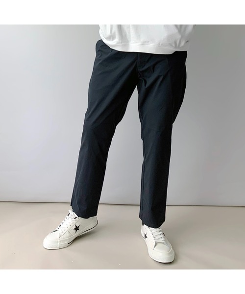 Grand PARK（グランドパーク）の「コットンストレッチイージーテーパードパンツ（その他パンツ・メンズ・ベージュ/ネイビー/サックスブルー・MEDIUM/LARGE/X-LARGE）」の2枚目の写真