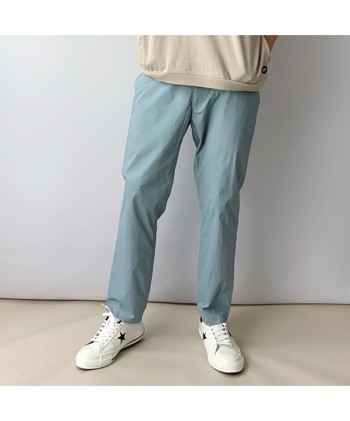 Grand PARK（グランドパーク）の「コットンストレッチイージーテーパードパンツ（その他パンツ・メンズ・ベージュ/ネイビー/サックスブルー・MEDIUM/LARGE/X-LARGE）」の3枚目の写真