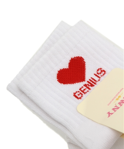 WEGO（ウィゴー）の「GENIUSソックス（ソックス/靴下・レディース・ブラック/サックスブルー/パープル/レッド・FREE）」の6枚目の写真