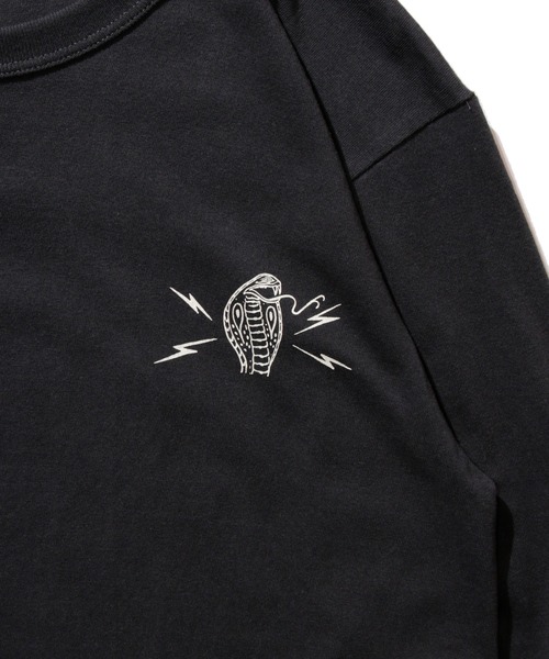 ROTAR(ローター)の「COBRA TWIST BB Tee バックプリント 七分袖(Tシャツ/カットソー・メンズ・オフホワイト/ブルー系/スミクロ・X-LARGE/SMALL/MEDIUM/LARGE)」の9枚目の写真