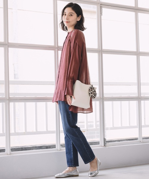 LEPSIM(レプシィム)の「スリムストレートデニムパンツ 952579(デニムパンツ・レディース・ブラック/ネイビー/ブルー・LARGE/SMALL/X-LARGE/MEDIUM)」の6枚目の写真