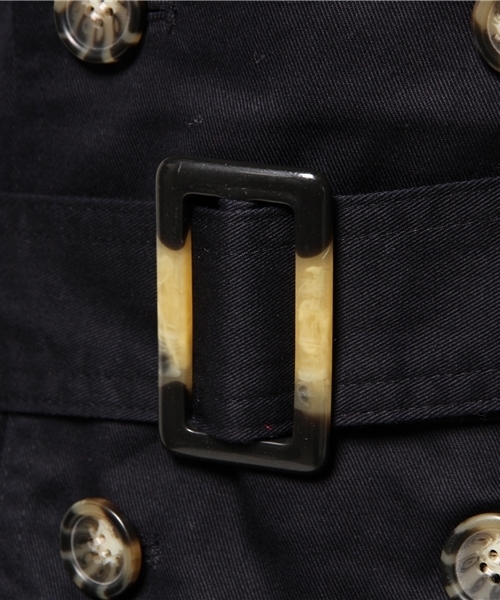 WEGO（ウィゴー）の「WEGO/コットンツイルトレンチコート（トレンチコート・メンズ・ベージュ/ネイビー・LARGE/MEDIUM）」の10枚目の写真