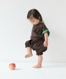 392 plusm（サンキューニプリュスエム）の「border bloomer - 654481（その他パンツ）」