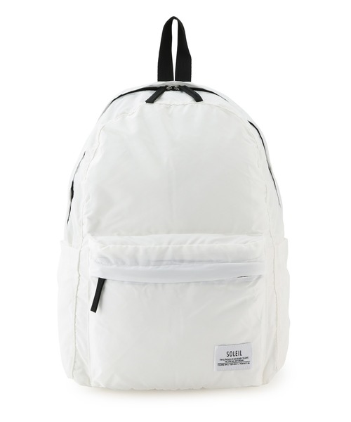soleil（ソレイユ）の「【SOLEIL/ソレイユ】レジスタントソレイユリュック（バックパック/リュック・レディース・ホワイト/ベージュ/ブルー系その他4・FREE）」の2枚目の写真