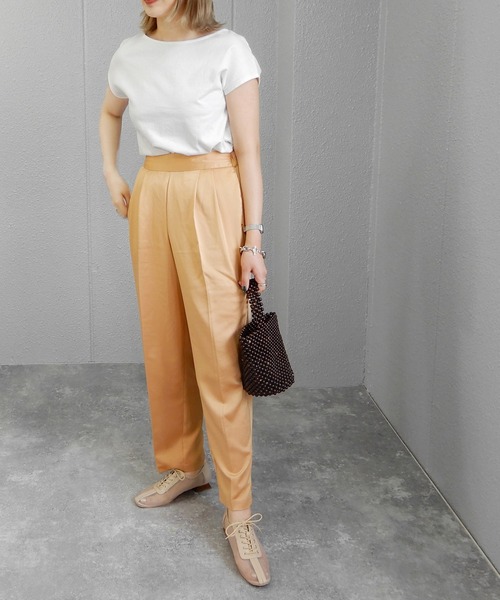 minia(ミニア)の「チュール×PUコンビのレースアップシューズ ◆(ドレスシューズ・レディース・ブラック/ベージュ・LL/M/S/L)」の22枚目の写真